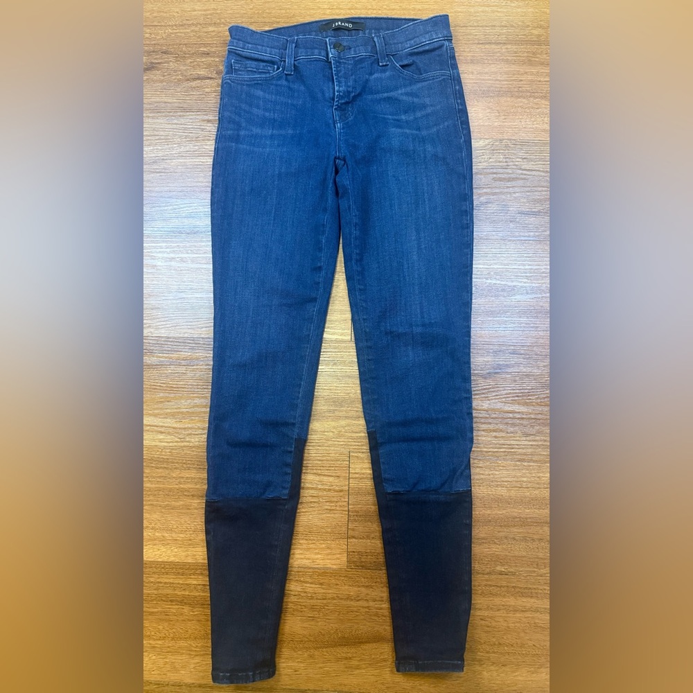 J Brand Skinny Mid Rise Snowbird Jeans Size 25